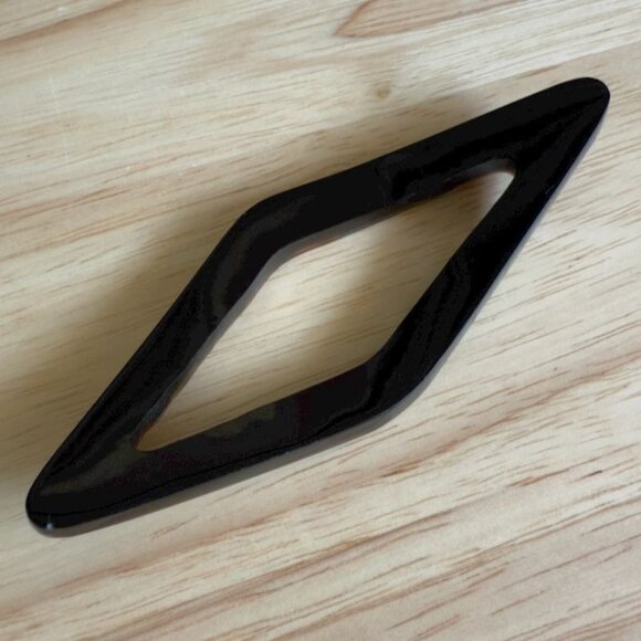 Vintage Butterfly Barrette & Pick With Abalone Inlay - Picture 7 of 9